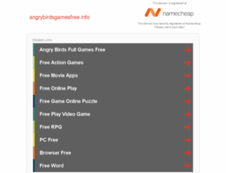 angrybirdsgamesfree.info screenshot