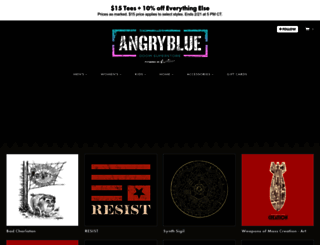 angryblue.threadless.com screenshot