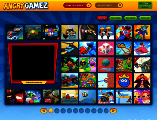 angrygamez.com screenshot