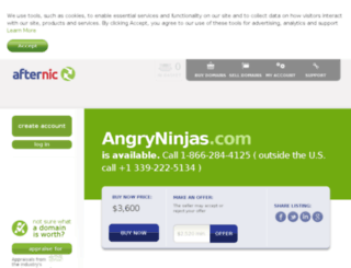 angryninjas.com screenshot