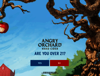 angryorchard.com screenshot