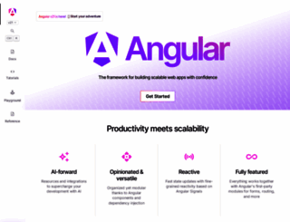 angular.io screenshot