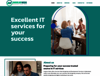 angularwebs.com screenshot