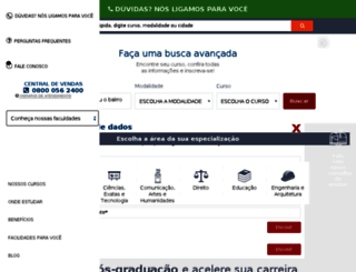 anhanguera.portalpos.com.br screenshot