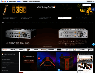 anhduyaudio.com screenshot