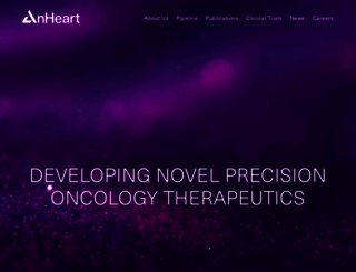 anhearttherapeutics.com screenshot