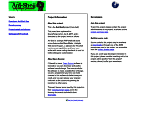 ani-shell.sourceforge.net screenshot