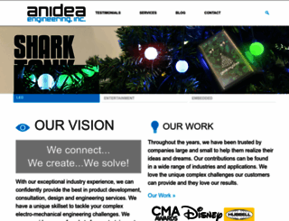 anidea-engineering.com screenshot