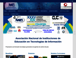 aniei.org.mx screenshot
