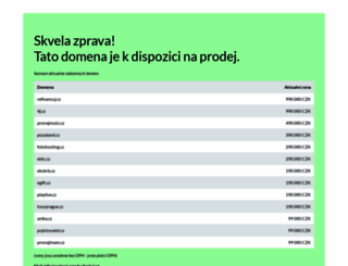 anika.cz screenshot