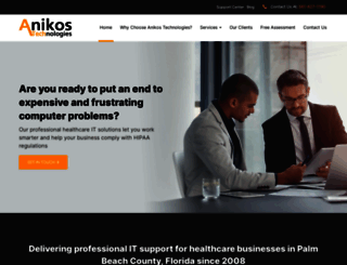 anikostechnologies.com screenshot