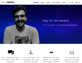 anilkaraca.com screenshot