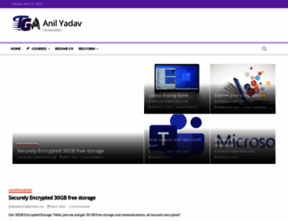 anilkyadav.com.np screenshot