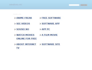 animafreak.com screenshot