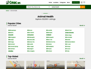animal-health-services.cmac.ws screenshot