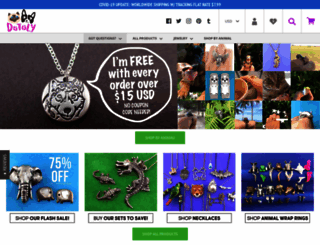 animal-jewelry.com screenshot