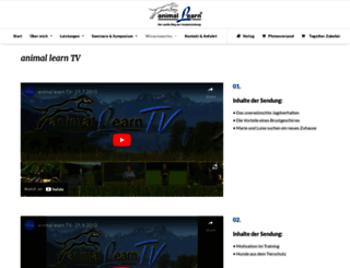 animal-learn-tv.de screenshot