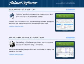 animal-software.com screenshot