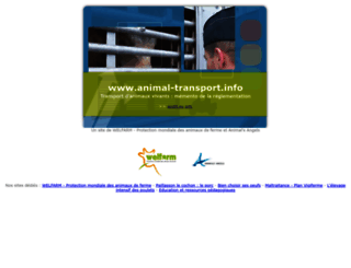 animal-transport.info screenshot