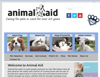 animalaid.com.au screenshot