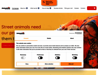 animalaidunlimited.org screenshot