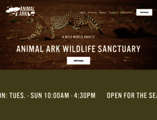 animalark.org screenshot