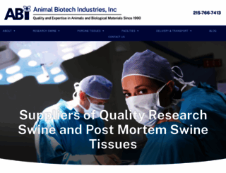 animalbiotech.com screenshot