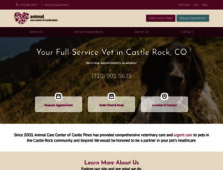animalcarectr.com screenshot