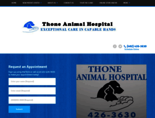 animalcareofblair.com screenshot
