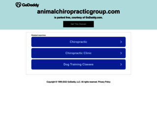 animalchirogroup.com screenshot