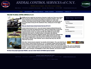 animalcontrolcny.com screenshot
