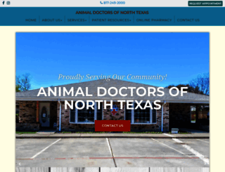 animaldoctorsvmc.com screenshot