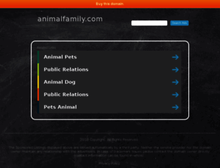 animalfamily.com screenshot