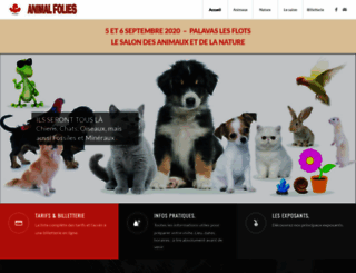 animalfolies.fr screenshot