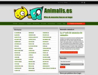 animalis.es screenshot