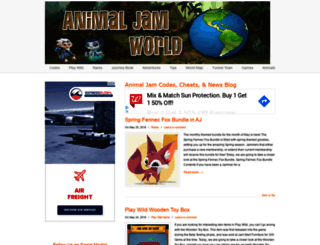 animaljamworld.com screenshot