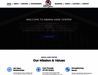 animalkarecenter.com screenshot