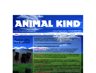 animalkind.co.uk screenshot