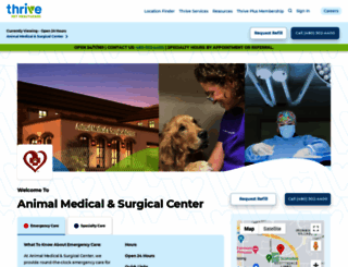 animalmedicalandsurgical.com screenshot