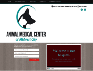 animalmedicalcentermwc.com screenshot
