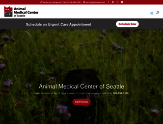 animalmedicalspecialists.com screenshot