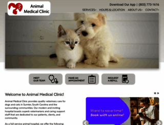 animalmedicalsumter.com screenshot