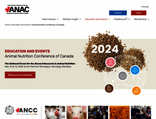 animalnutritionconference.ca screenshot