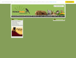 animalpedia.ro screenshot
