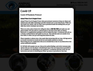 animalvisioncare.com screenshot