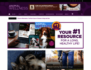 animalwellnessmagazine.com screenshot