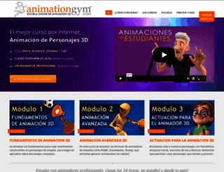 animationgym.com screenshot
