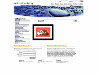 animationlibrary.com screenshot