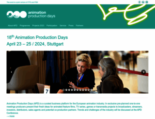 animationproductionday.de screenshot