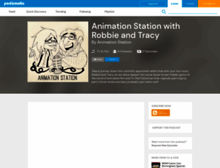 animationstation.podomatic.com screenshot